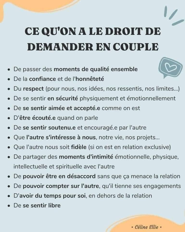 Demandes Dans Le Couple